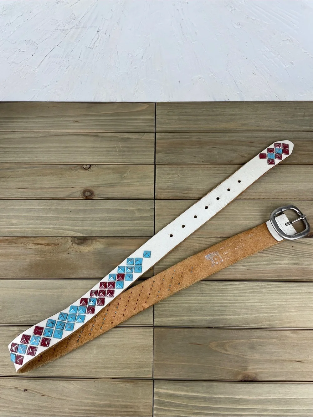 Joe’s Jeans Leather Studded Belt